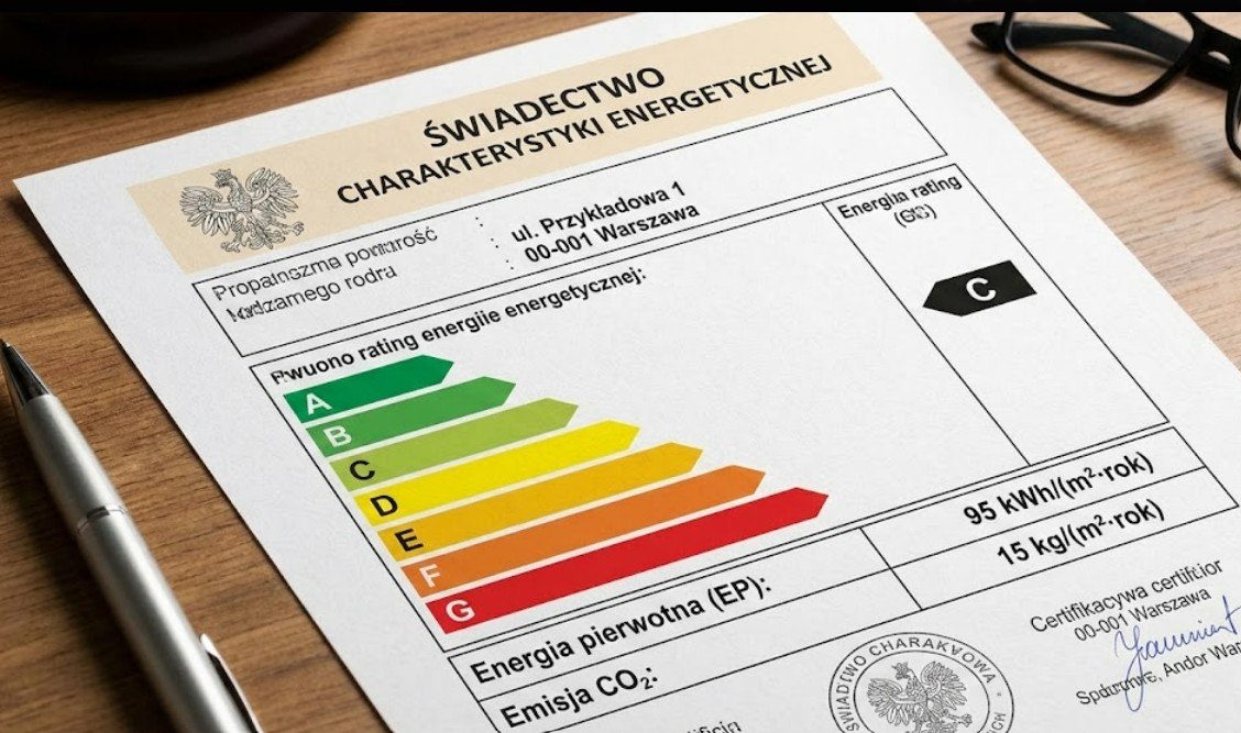 Certyfikat energetyczny wykonany profesjonalnie - Ailink.pl