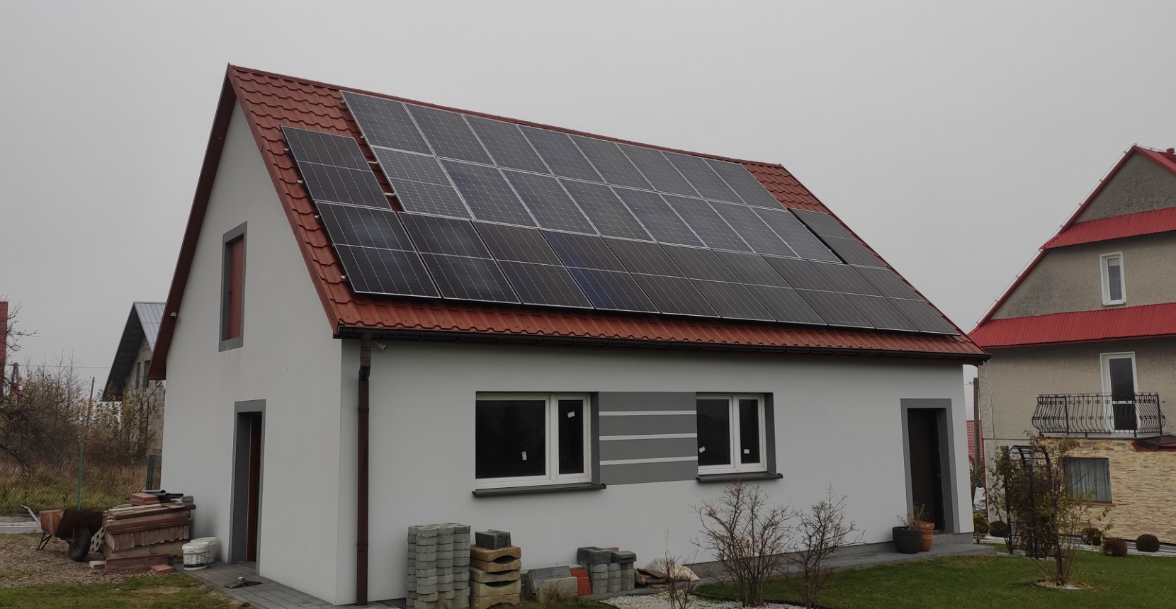 Instalacja fotowoltaiczna na dachu