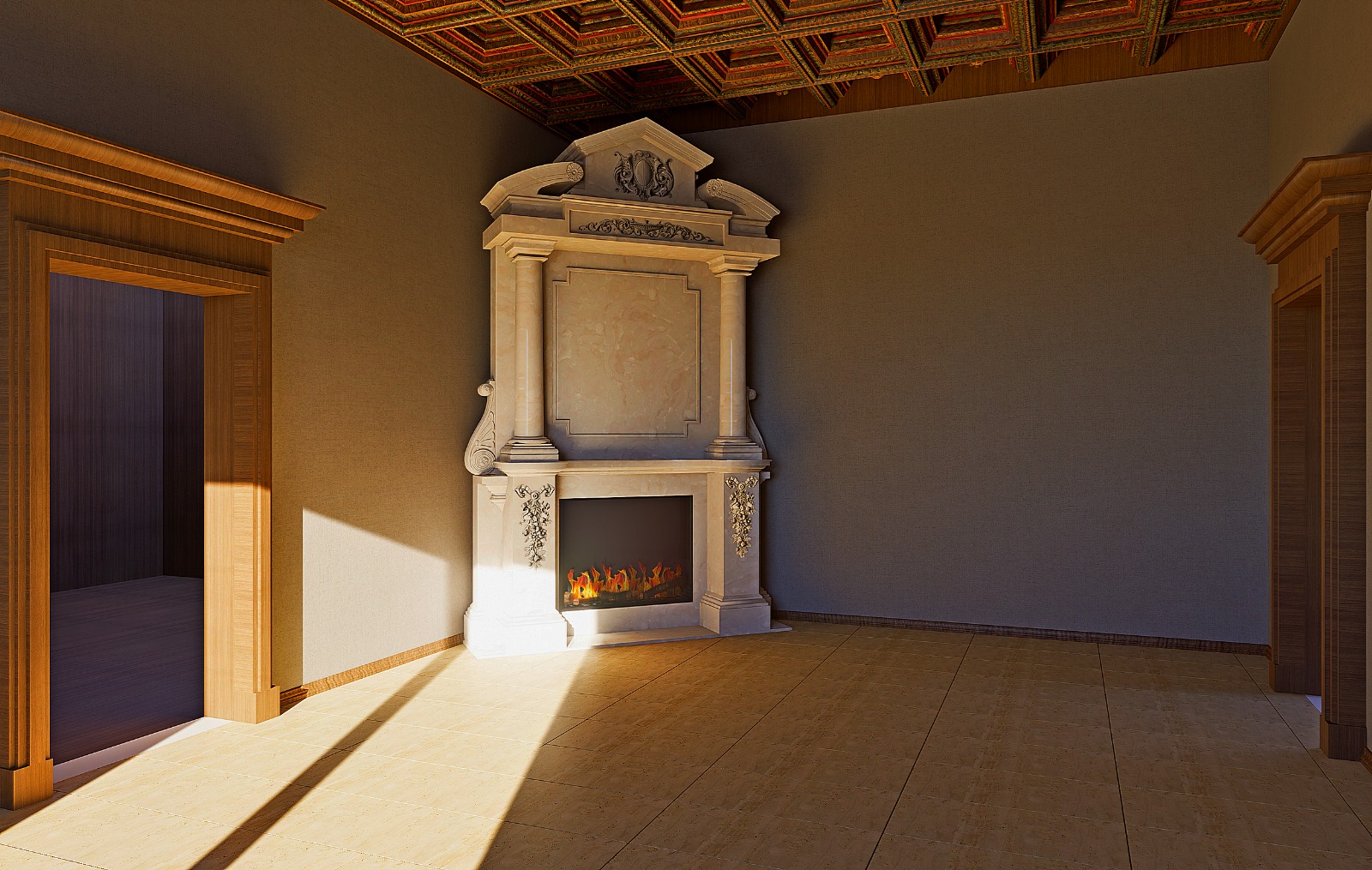 Bloki marmuru macedońskiego w procesie obróbki