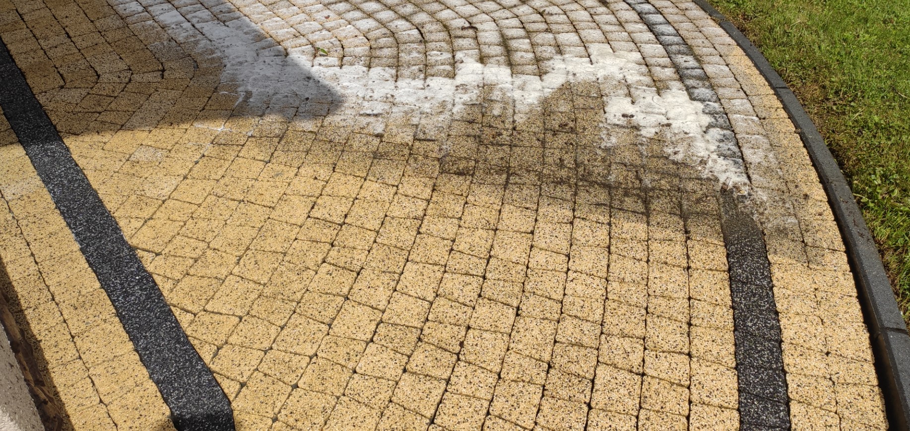 Czyszczenie kostki brukowej
