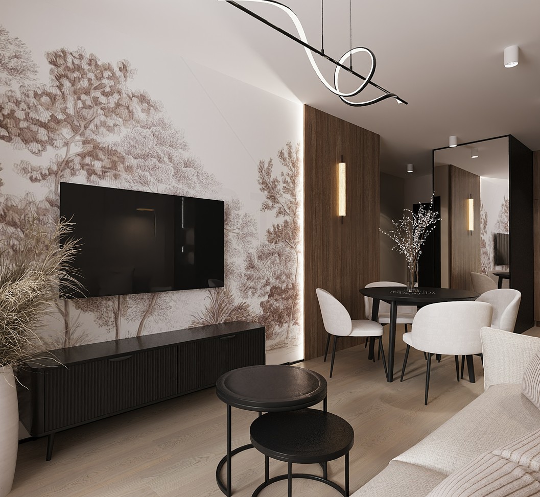 Salon, projekt Warszawa