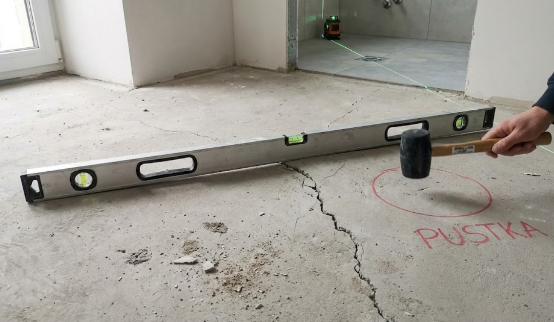 Sprawdzanie podłóg