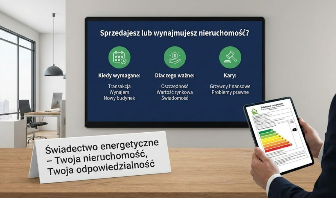 Świadectwo energetyczne wymagane przy sprzedaży nieruchomości - Ailink.pl