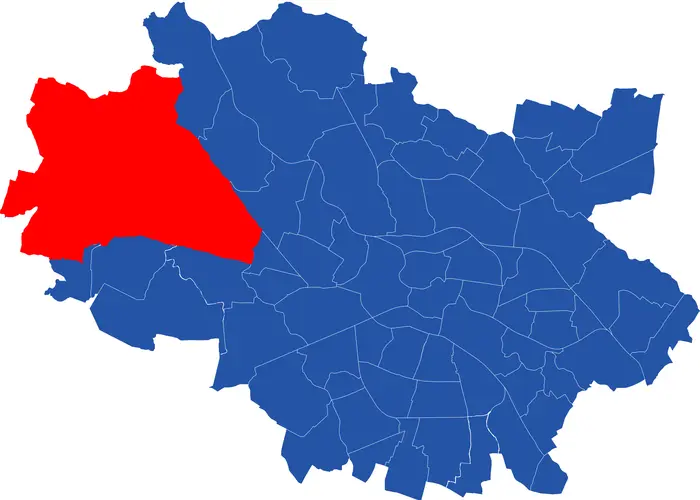 Osiedle Leśnica na mapie Wrocławia